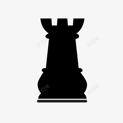 棋类战略游戏棋子图标svg_新图网 https://ixintu.com 战略游戏 棋子 棋类 棋类游戏