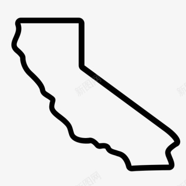 加利福尼亚旧金山SF图标图标