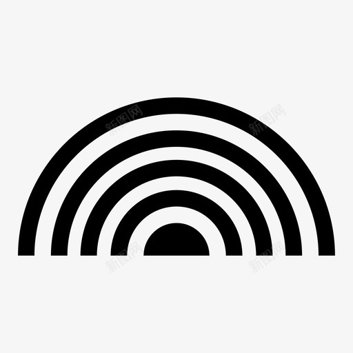 日落升起太阳图标svg_新图网 https://ixintu.com 升起 天气 太阳 日出 日落
