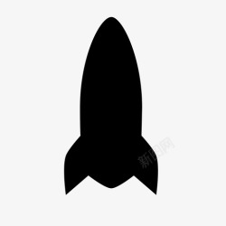 多吉火箭旅行宇宙飞船图标高清图片