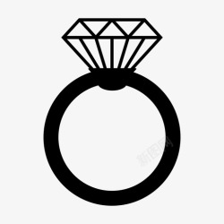皇家婚礼戒指婚礼值钱图标高清图片