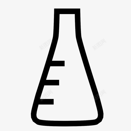 烧杯化学实验图标svg_新图网 https://ixintu.com 化学 实验 实验品 实验室 烧杯 烧瓶 玻璃器皿