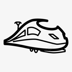 火车票务名片火车旅行交通图标高清图片