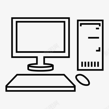 电脑电子产品键盘图标图标