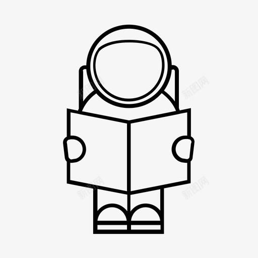 书太空宇航员阅读图标svg_新图网 https://ixintu.com 书 人 外太空 太空宇航员 姿势 宇航员 杂志 看 美国宇航局 阅读