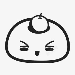米糕年糕摩奇日本日本料理图标高清图片