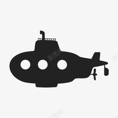 潜艇水下旅行水下潜艇图标图标