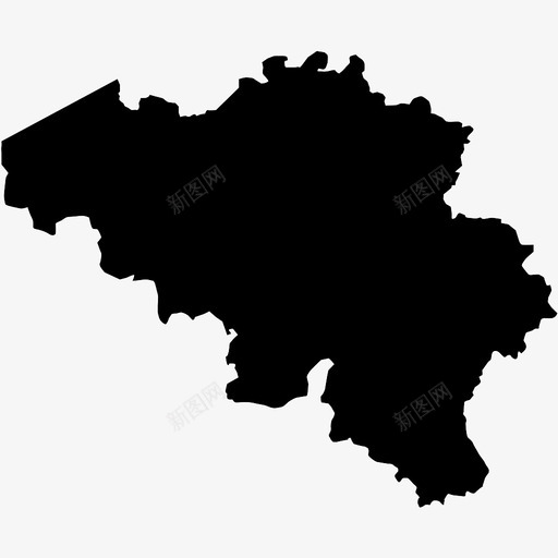 比利时国家图标svg_新图网 https://ixintu.com 国家 比利时