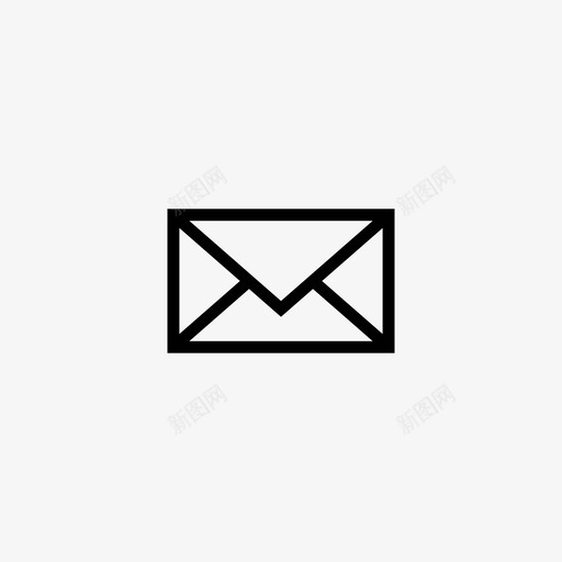 电子邮件迷你型极简主义图标svg_新图网 https://ixintu.com 小 小简单 尺寸 极简主义 电子邮件 简化 简单 纸张 迷你型 邮寄 邮票
