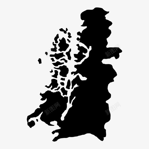 世界地图智利拉各斯省图标svg_新图网 https://ixintu.com 世界地图智利拉各斯省