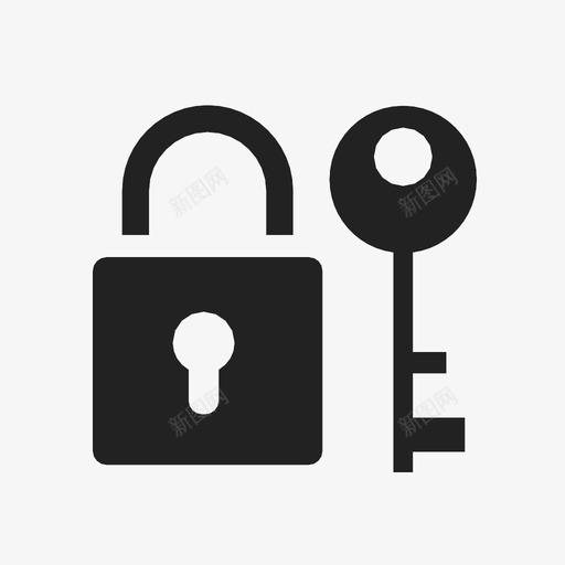 锁和钥匙安全盾牌图标svg_新图网 https://ixintu.com 保险箱购买 在建 墙 安全 安全摄像头 家庭安全 盾牌 网络保护 锁和钥匙 防火墙
