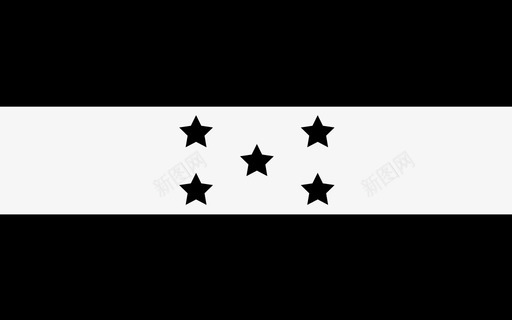 洪都拉斯国旗国家民族图标图标