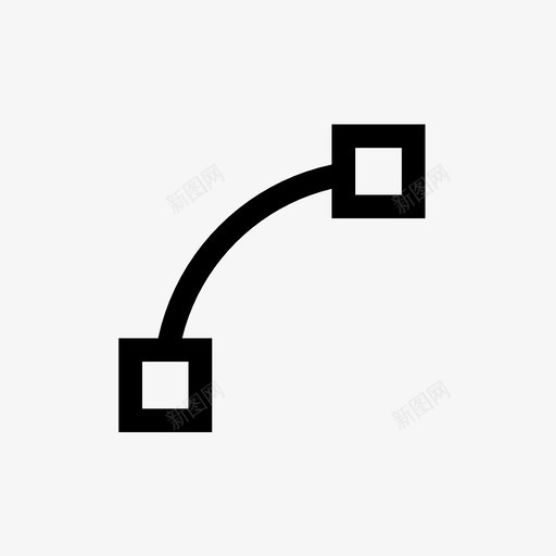 圆弧样条线向量变换图标svg_新图网 https://ixintu.com 修改 变换 向量 图像 圆弧样条线 定位点 对齐 文本 更改 编辑器