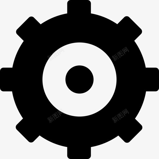 齿轮工器具科学技术图标svg_新图网 https://ixintu.com 工器具 科学技术 齿轮