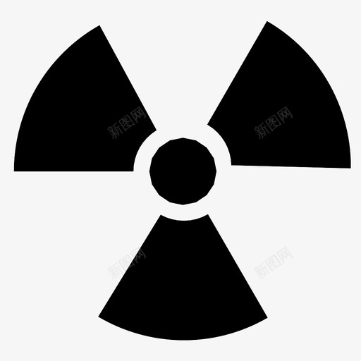 辐射致命爆炸图标svg_新图网 https://ixintu.com 危险 有害物质 核武器 爆炸 致命 辐射