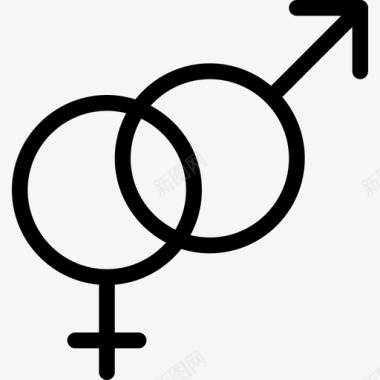 性别个人资料星座图标图标