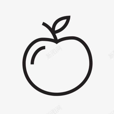 采购产品苹果食品食品和饮料图标图标