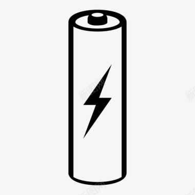 电池伏特电源图标图标