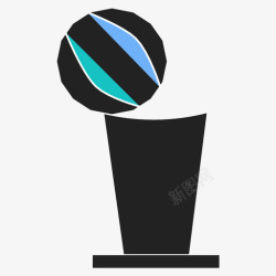 NBA奖杯奖杯篮球冠军图标高清图片
