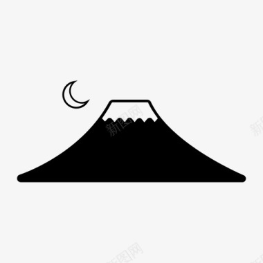 富士山山山图像图标图标