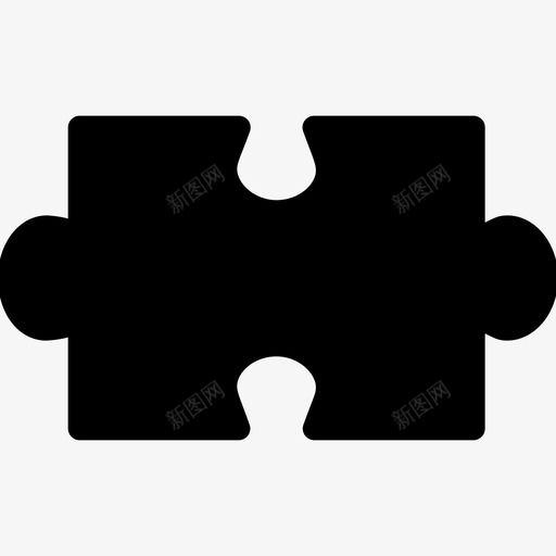 拼图块实心图标符号svg_新图网 https://ixintu.com 实心图标 对象 对象实心 形状 拼图 拼图块 拼图集 播放 符号 设置 连接
