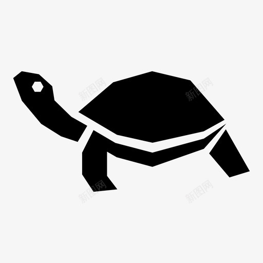 海龟乌龟慢龟图标svg_新图网 https://ixintu.com 乌龟 几何动物 地面 宠物龟 家 慢龟 海洋 海龟 甲壳