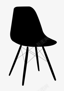 eames dsw椅图标图标