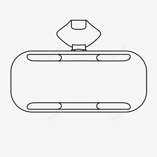 虚拟现实头盔图标svg_新图网 https://ixintu.com 虚拟现实头盔