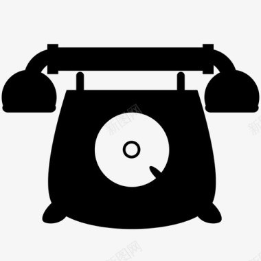 电话复古电话旧电话图标图标