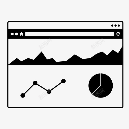 分析销售研究图标svg_新图网 https://ixintu.com 优化 分析 图表 在线 报告 搜索引擎优化 演示 监控 研究 销售