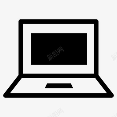 笔记本电脑便携式计算机程序图标图标