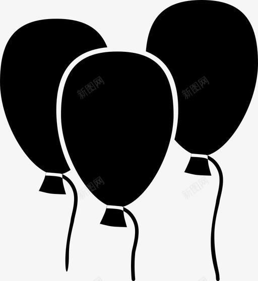 采购产品气球礼物节日图标svg_新图网 https://ixintu.com 仪式 周年纪念 庆祝 狂欢 生日庆祝 礼物 节日 采购产品气球