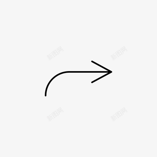 箭头步骤右图标svg_新图网 https://ixintu.com 右 导航 引导 步骤 移动 箭头 过程 运动