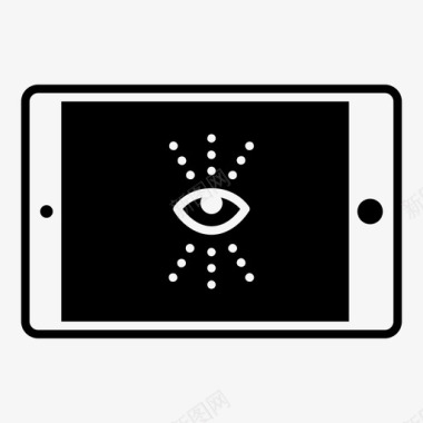 平板电脑间谍间谍安全图标图标
