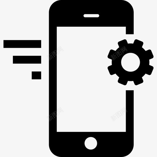 移动设置手机设备图标svg_新图网 https://ixintu.com iphone 手机 搜索引擎优化 电话 移动设置 营销 设备