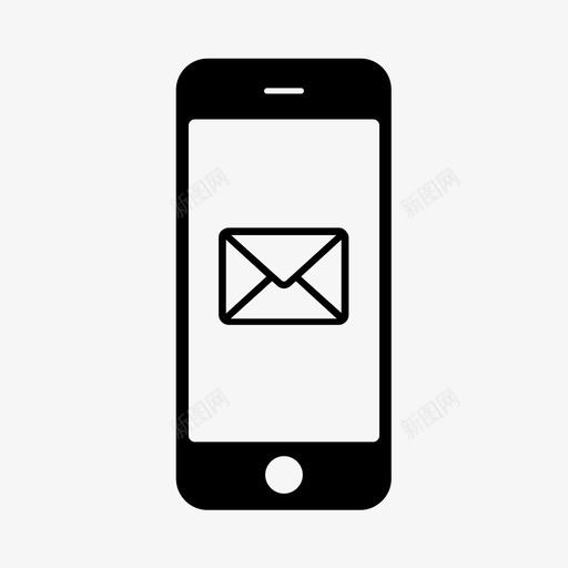 电话电子邮件技术智能手机图标svg_新图网 https://ixintu.com iphone 互动设备 手持设备 手机 手机短信 技术 智能手机 电话电子邮件