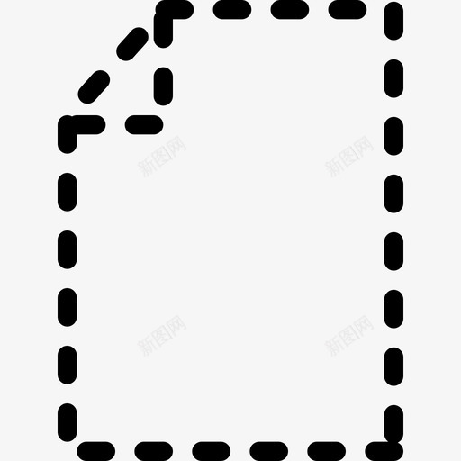 隐藏文件不可见线图标svg_新图网 https://ixintu.com ui 不可见 形状 插图 文件 标志 纸张 线图标 隐藏文件 页面