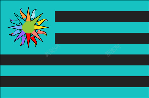 乌拉圭国旗国家旗帜图标图标