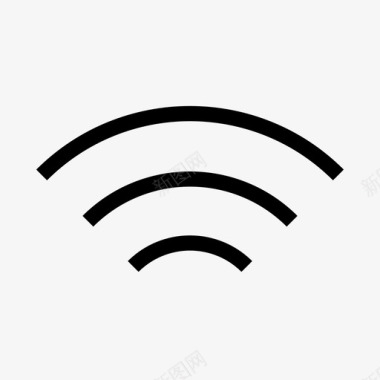 wifi电源打印图标图标