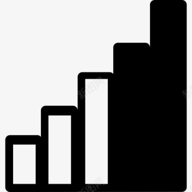 信号强度接口计算机和媒体1图标图标