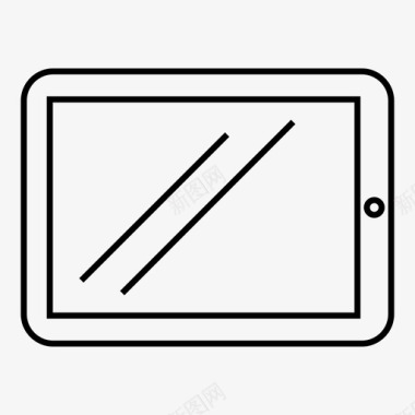 平板电脑wi-fi触摸图标图标