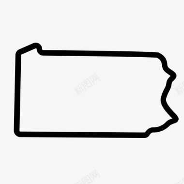 宾夕法尼亚费城匹兹堡图标图标