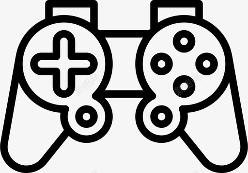 视频游戏控制器技术游戏图标图标