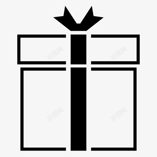 礼物圣诞老人星星图标svg_新图网 https://ixintu.com 假期 冬天 圣诞老人 圣诞节 寒假 星星 树 礼物 装饰品