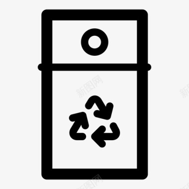回收站废物垃圾图标图标