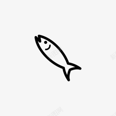 鱼微型迷你图标图标