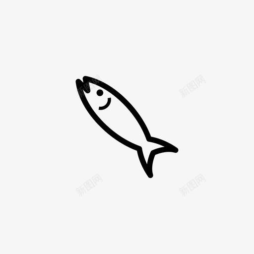 鱼微型迷你图标svg_新图网 https://ixintu.com 小 小简单 尺寸 微型 极简 海洋 简单 简约 迷你 鱼