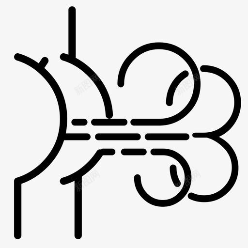 放屁打孔放气图标svg_新图网 https://ixintu.com 屁股 开裂 打孔 放屁 放屁的女孩 放气 气味 爆炸 肛门