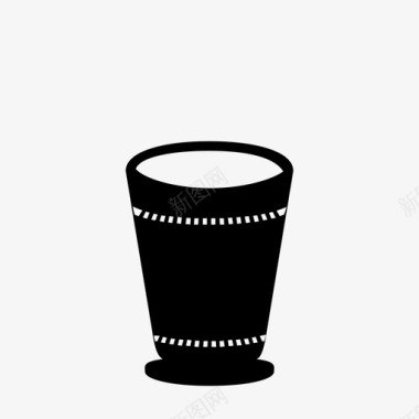 julep杯空杯杜松子酒图标图标