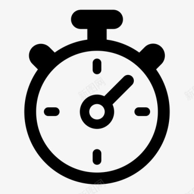 秒表时间时间跟踪器图标图标